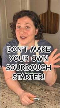 Sourdough beginners, skip making your own starter. Get one that already works! #sourdoughstarter