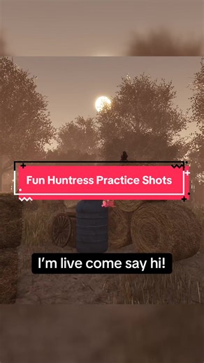 Some fun shots from Huntress practice off stream tonight that I did instead of catching up on even more editing 🙃 #dbd #deadbydaylight #dbdhuntress #fyp #foryou