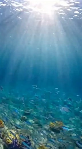 GoPro Fell Overboard and Filmed THIS on The Way Down! 📹🌊 #gopro #ocean #depths