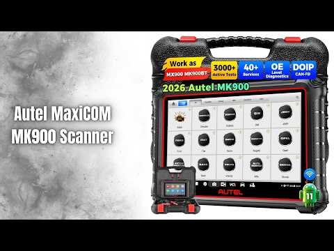 Autel MaxiCOM MK900 Review | Powerful Bidirectional Diagnostic Scanner!