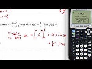 AP Calculus AB: Multiple Choice Walkthrough - Sample Exam 3