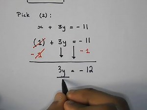 Math TSI Prep: Solving Systems of Equations pt 1