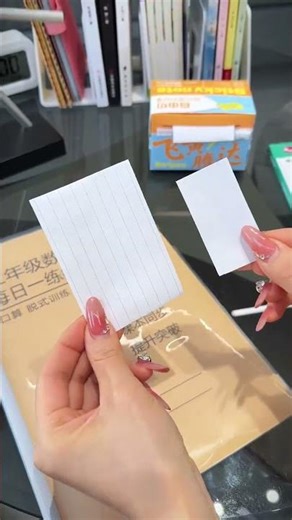 The note paper that can be used to correct wrong questions after tearing it off and sticking it