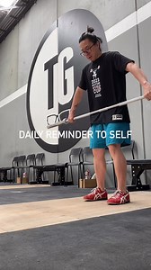 Many see training as a means to an end. For me, it’s for me to keep going. Daily practice of connecting with myself and being aware of what’s going on. So that I don’t need to rely on feeling good. Even in days that I don’t, I can still do it. #weightlifting #olympicweightlifting #olympiclifting #strength #strengthandconditioning #strengthandconditioningcoach #training #coach #gym #workout #fit #fitness #snatch #cleanandjerk #progress #power #crossfit #squats #deadlift #bodybuilding #community #
