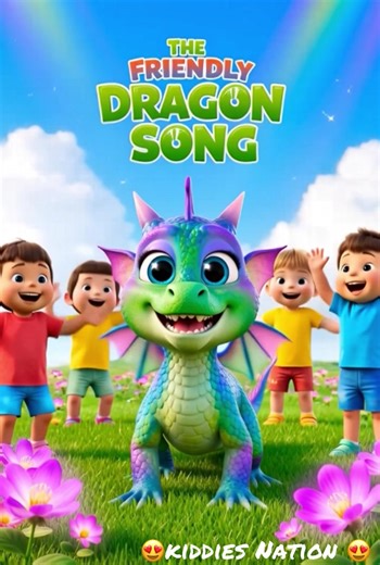 “Finally, a dragon song that isn’t scary! 🐉✨ Your toddler is going to love this.