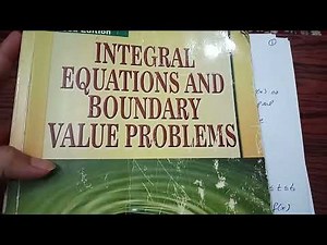 Introduction to Integral Equations | Types of Integrals | Chapter 1 | Lecture 1