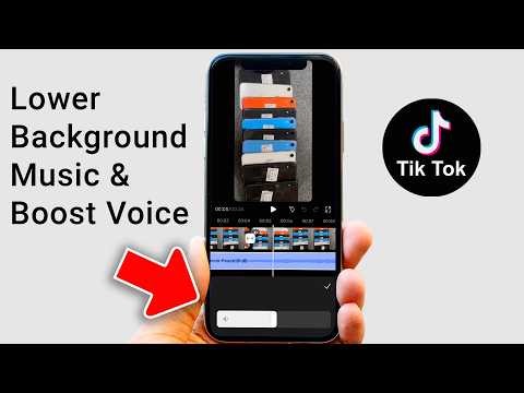 How to Lower Background Music and Boost Voice in TikTok Videos