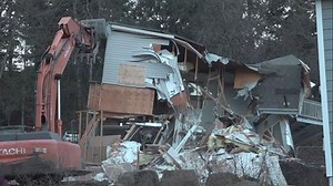 King Road house demolished, crime scene where 4 University of Idaho students were slain