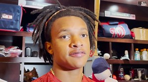 CJ Abrams on Nationals debut