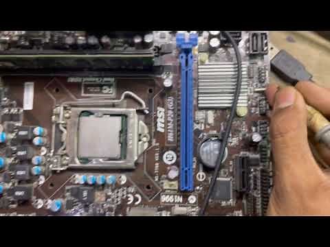 Msi h61 no power 2022 live repair |msi h61 motherboard no power on|MSI H61M-P20 (G3) | H61M P20(G3)