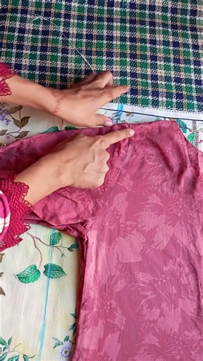Easy Kameez Cutting Tutorial | Perfect Cutting Trick for Beginners ✂️ #shorts