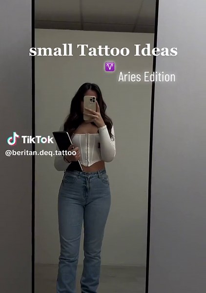 Fineline Tattoo Ideas for Aries: Unique Designs