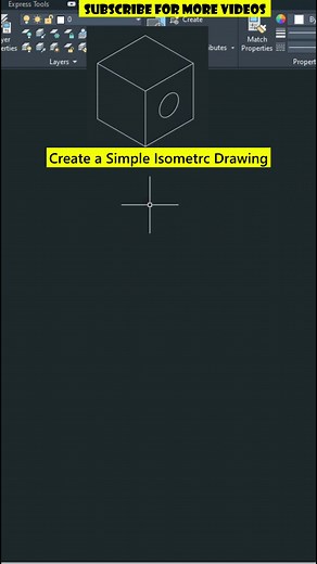 Isometric drawing #autocadtips | Syed Zafar Ali