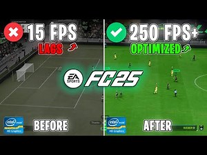 EA SPORTS FC 25 - Best PC Optimization Settings for MAX FPS on ANY PC📈