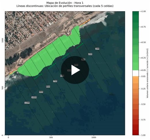 #ingenieriacostera #xbeach #swan #hidraulica #morfodinamica #python #netcdf #coastalengineering #consultoria | Luciano Rossi