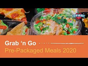 Grab n' Go Pre-Packaged Meals 2020