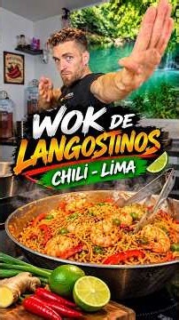 🍤 CHILI-LIME Shrimp WOK 🔥 Homemade in 15 minutes!