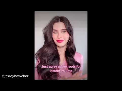 PUFF.ME volumizing powder with @TracyHawchar