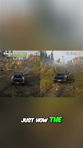 SnowRunner Switch 2 vs Original Switch Graphics Comparison!
