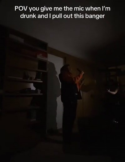 POV: Handing Over the Mic When Drunk