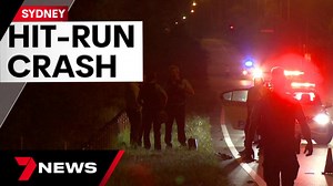 Pedestrian in critical condition following suspected hit-run crash