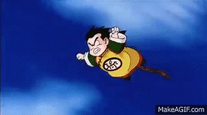 Dragon Ball Z- Piccolo throws Gohan on Make a GIF