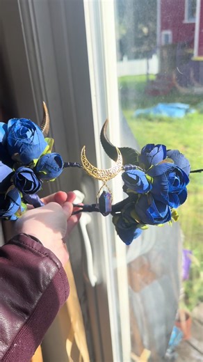 Custom Celestial Crown Design for Fantasy Cosplay