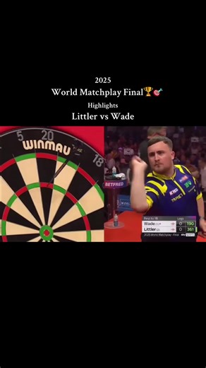 2025 World Matchplay Final Highlights: Wade vs Littler