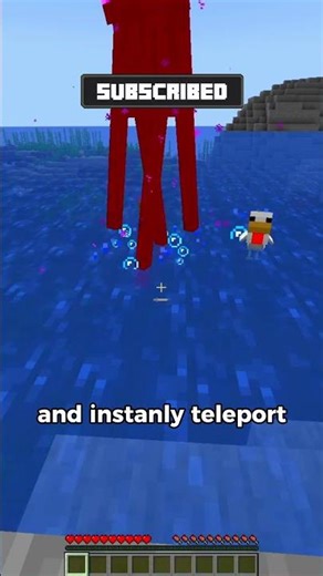 💧How Endermen React to Water in Minecraft! #minecraft