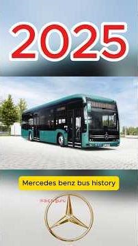 Mercedes-Benz bus evolution🔥1895-2026🚍 136 years of power⚡ precision #shortvideo #bus #viral