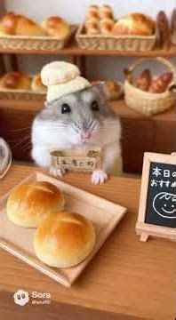 ハムスターのお仕事 総集編 #生成ai #ハムスター #cute #hamster #funny