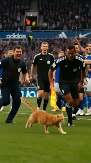 “Live Match Interrupted By A Cat… Commentator Lost It 😂”