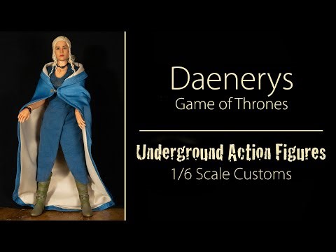 Game of Thrones--Daenerys Targaryen: An Emilia Clarke 1/6 scale custom and actress's story!