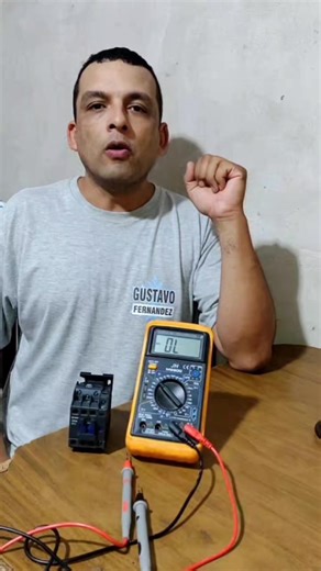 cómo medir un contactor con multímetro paso a paso #electricidad
