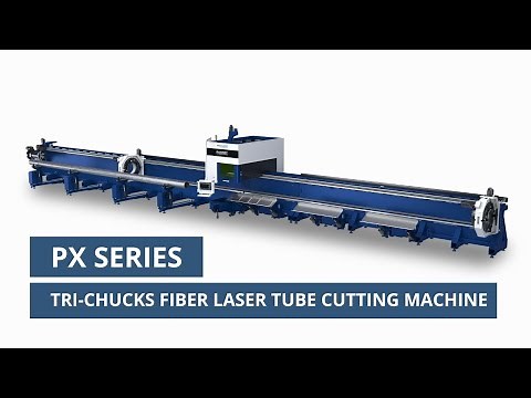 PX12036T Heavy-tube Laser Tube Cutting Machine | Han's Laser