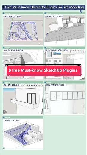 Let’s talk about these 8 free must-know SketchUp plugins for site modeling 🍀 Follow Toffu on Youtube for tips and tutorials like this 👩‍💻🧋 #architecture #toffu #architecturalillustration #architecturalpresentation #sketchup #3dmodeling #architecturalmodel #sitemodel #sketchuptutorials #architecturetips #architecturetutorial #sketchupplugin #sketchuptip #toffuco #toffutips