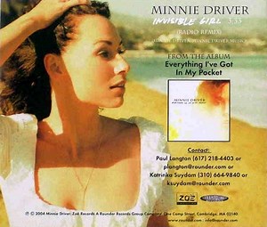 Minnie Driver - Invisible Girl