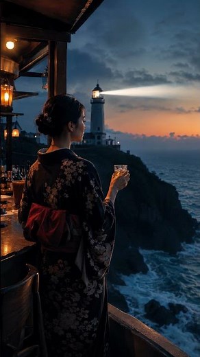 岬の灯台酒場 #Shorts 昭和演歌｜女ひとり旅の酒場