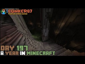 Creeper Caves and Christmas Break | Day 197 – A Year In Minecraft