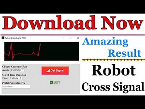 Amazing Result Robot Cross Signal On IQ Option - Download Now