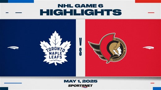 NHL Game 6 Highlights: Maple Leafs 4, Senators 2