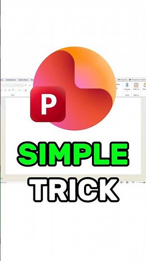 Simple PowerPoint Trick! #powerpoint #tutorial #presentation