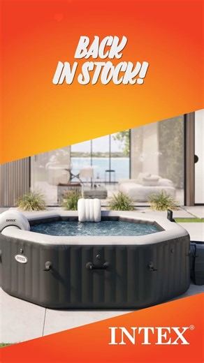 3.8K views | Time to plunge! Intex pools & spa's back in stock. | Building Depot Curaçao | Facebook
