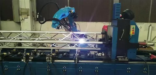 6 Axis Arm Mig Welding Robot Workstation Arm Robotic for Metal Pipe Welding