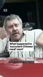 In 1991, Jack Karlson was dragged from a restaurant by police while enjoying a 'succulent Chinese meal' with his friend. The incident became a popular Australian meme, and now Jack’s story is being recorded by documentary makers. Choose your news and we'll deliver it to your inbox: https://ab.co/abcnewsmail | ABC News