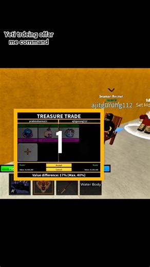 yeti trdeing offar me command