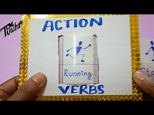 English tlm,English grammar tlm,action verbs tlm,tlm for primary school