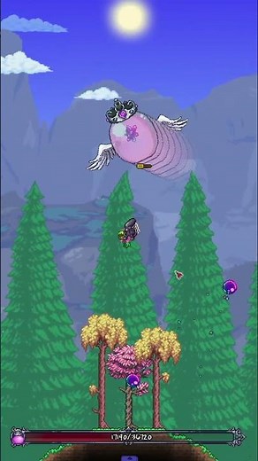 Queen Slime has a secret in Terraria
