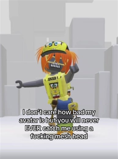 Refusing to Use Mesh Heads in Roblox