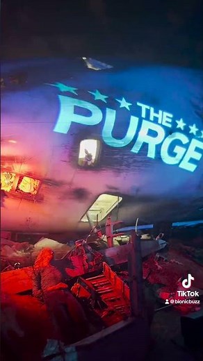 “Terror Tram: Enter the Blumhouse” The Purge at Halloween Horror Nights at Universal Hollywood